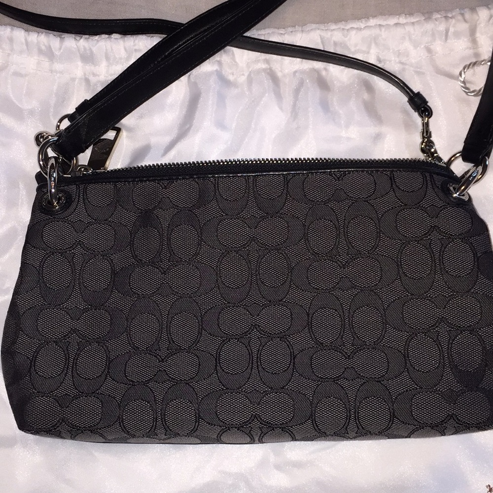 Coach Black Signature Crossbody Bag - Picture 4 of 6